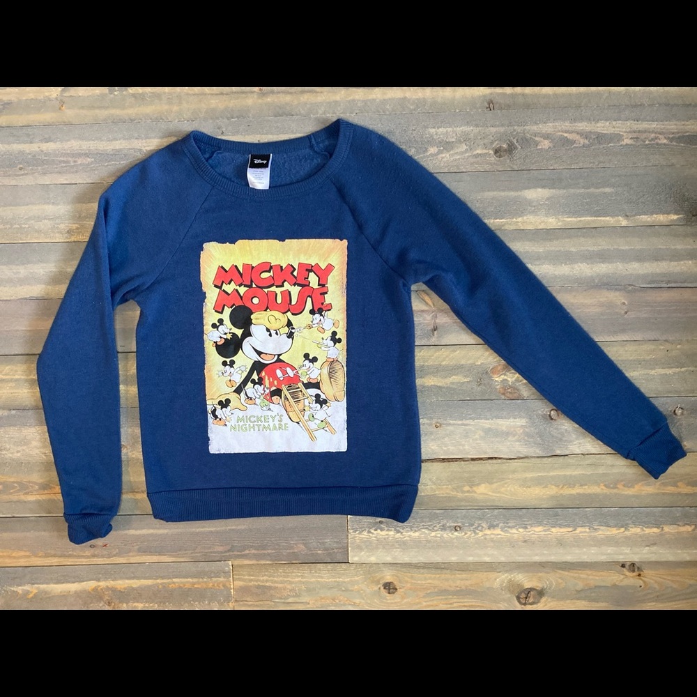 Disney Mickey's Nightmare Sweater Small Mickey